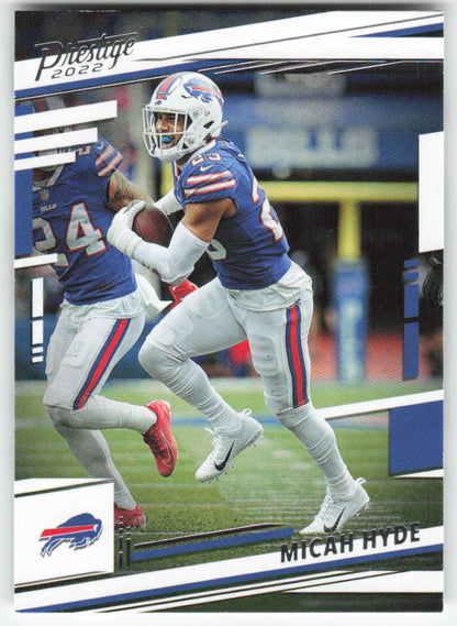2022 Panini Prestige #36 Micah Hyde Buffalo Bills FB1-124