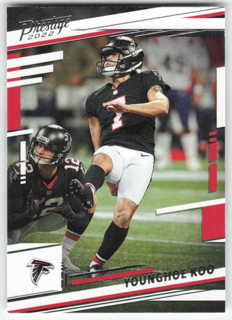2022 Panini Prestige #18 Younghoe Koo Atlanta Falcons FB1-126