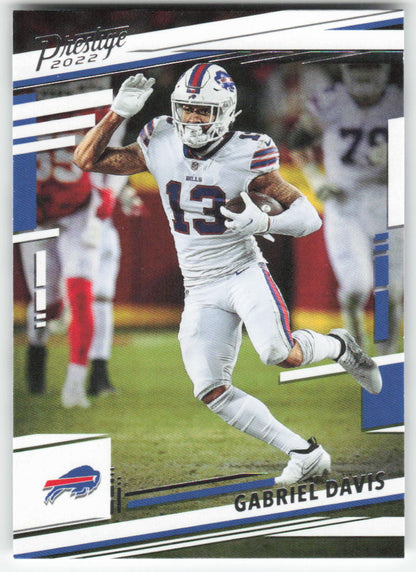 2022 Panini Prestige #32 Gabriel Davis Buffalo Bills FB1-128