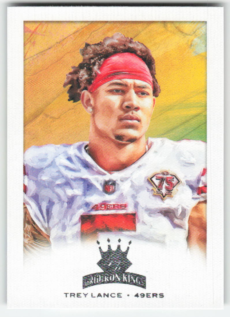 2021 Panini Chronicles #GK-3 Trey Lance Gridiron Kings 49ers FB1-135