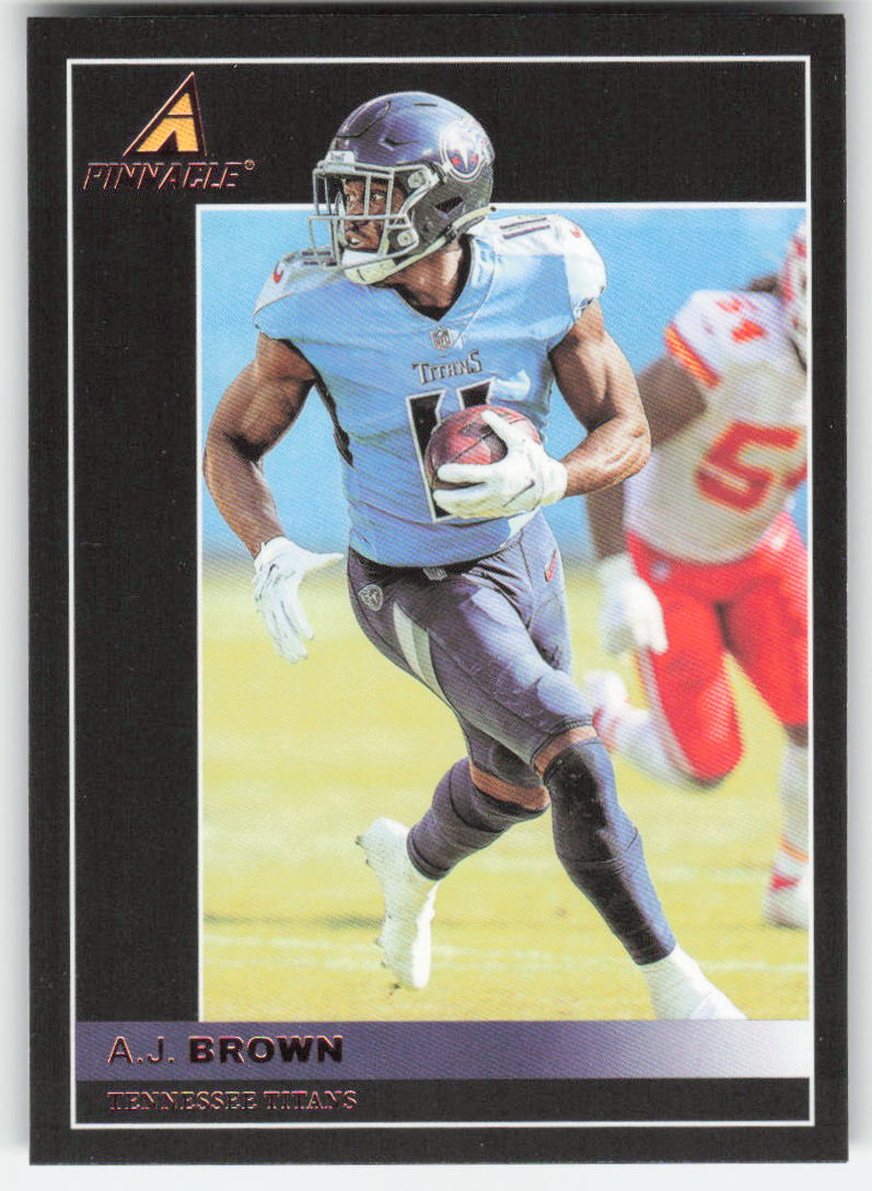 2021 Panini Chronicles #27 A.J. Brown Pinnacle Tennessee Titans FB1-139