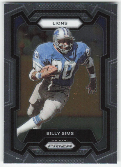 2023 Panini Prizm #95 Billy Sims Detroit Lions FB1-140