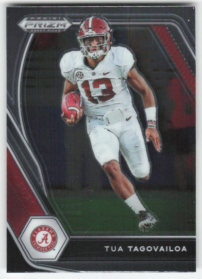 2021 Panini Prizm Draft Picks Collegiate #21 Tua Tagovailoa Alabama FB1-146
