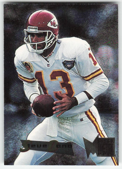 1995 Fleer Metal #92 Steve Bono Kansas City Chiefs FB1-152