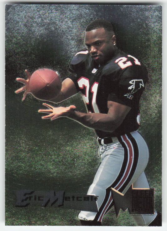 1995 Fleer Metal #13 Eric Metcalf Atlanta Falcons FB1-154