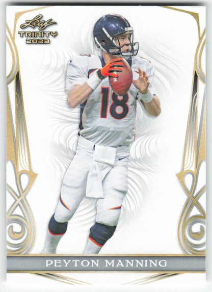 2023 Leaf Trinity (Mega Box) #45 Peyton Manning Denver Broncos FB1-157