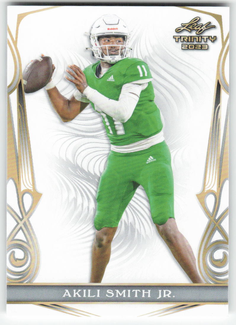 2023 Leaf Trinity (Mega Box) #65 Akili Smith Jr. Oregon Ducks FB1-159