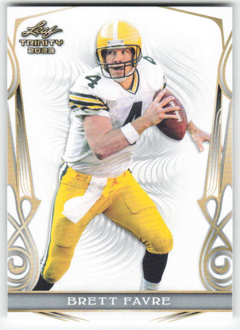2023 Leaf Trinity (Mega Box) #7 Brett Favre Green Bay Packers FB1-162