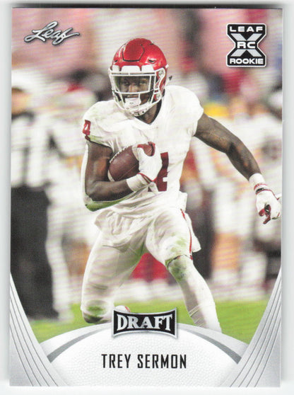 2021 Leaf Draft #15 Trey Sermon Ohio State Buckeyes FB1-173
