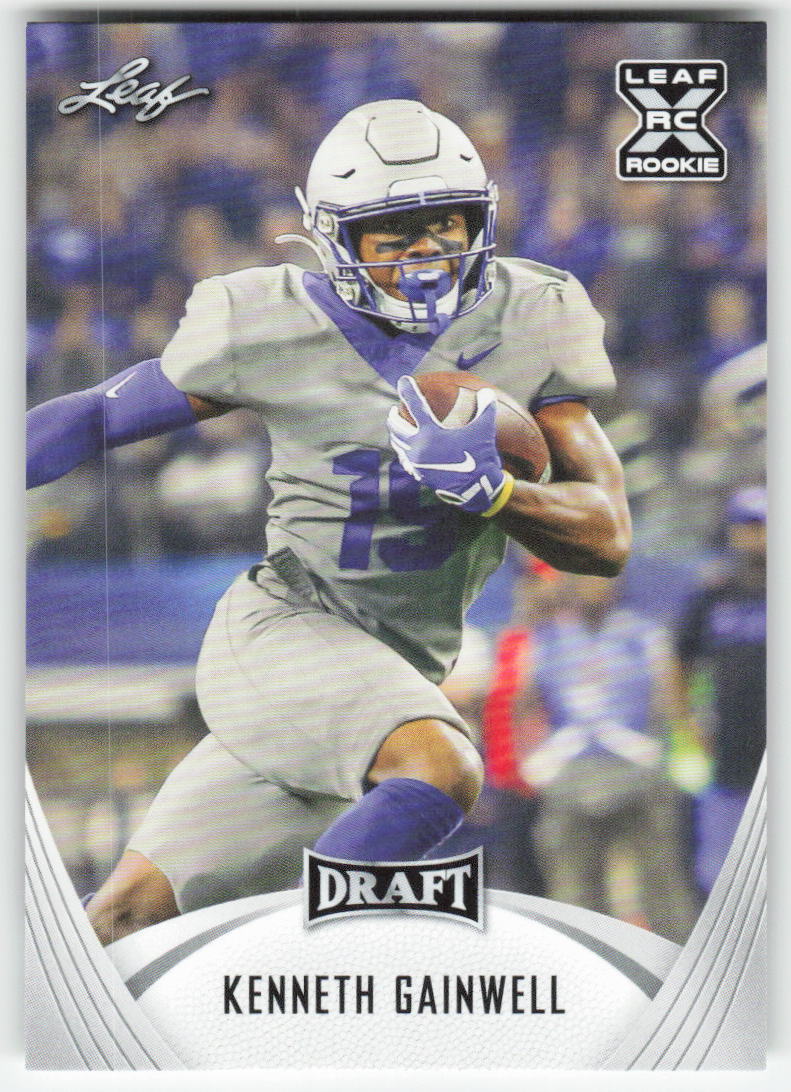 2021 Leaf Draft #21 Kenneth Gainwell Memphis Tigers FB1-179