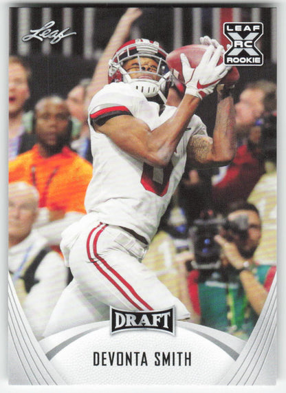 2021 Leaf Draft #26 DeVonta Smith Alabama Crimson Tide FB1-184