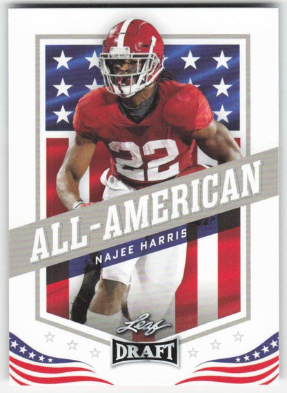 2021 Leaf Draft #45 Najee Harris Alabama Crimson Tide FB1-199