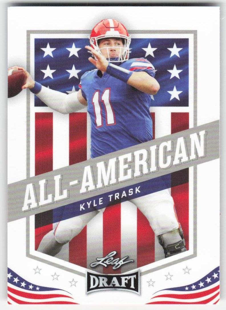2021 Leaf Draft #47 Kyle Trask Florida Gators FB1-200