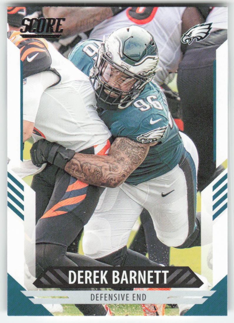 2021 Score #75 Derek Barnett Philadelphia Eagles FB1-202