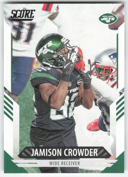 2021 Score #47 Jamison Crowder New York Jets FB1-205