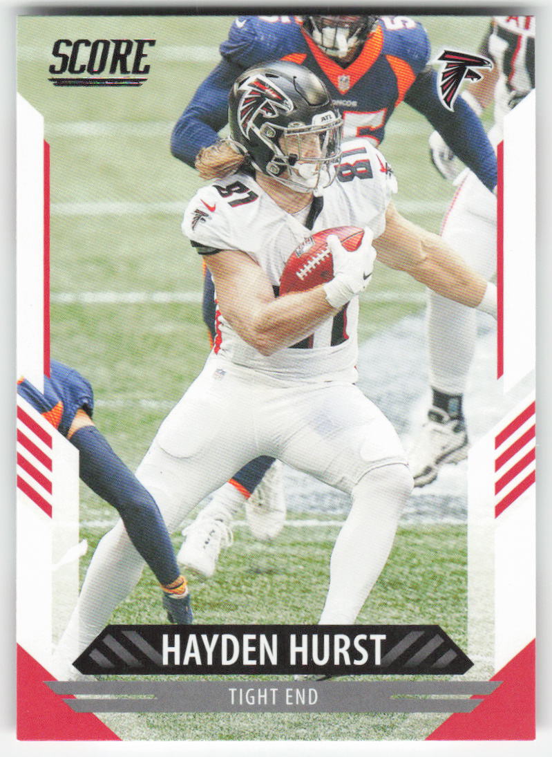 2021 Score #193 Hayden Hurst Atlanta Falcons FB1-207