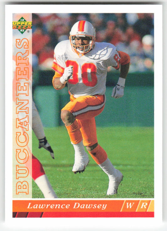 1993 Upper Deck #368 Lawrence Dawsey Tampa Bay Buccaneers FB1-232