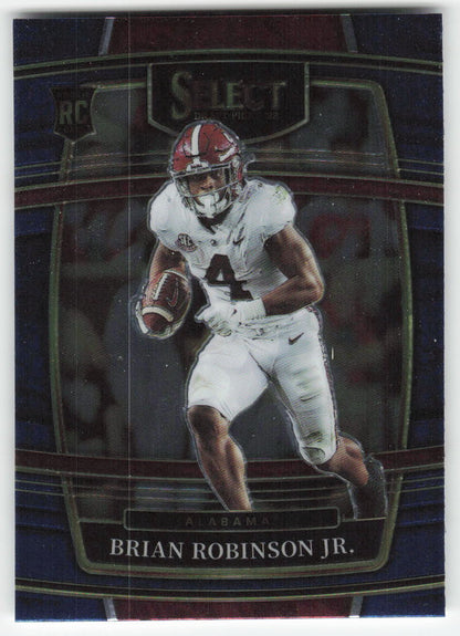 2022 Panini Select Draft Picks #84 Brian Robinson Jr. Alabama FB1-250