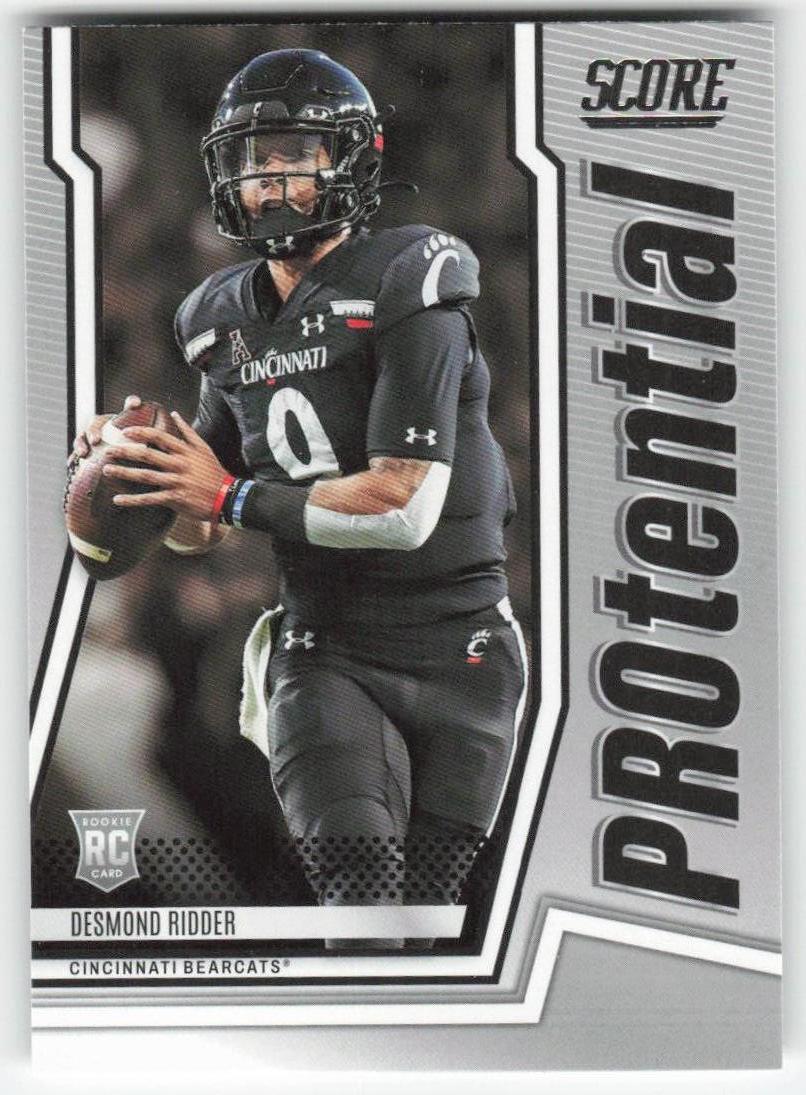 2022 Score #P-DR Desmond Ridder PROtential Cincinnati Bearcats FB1-258