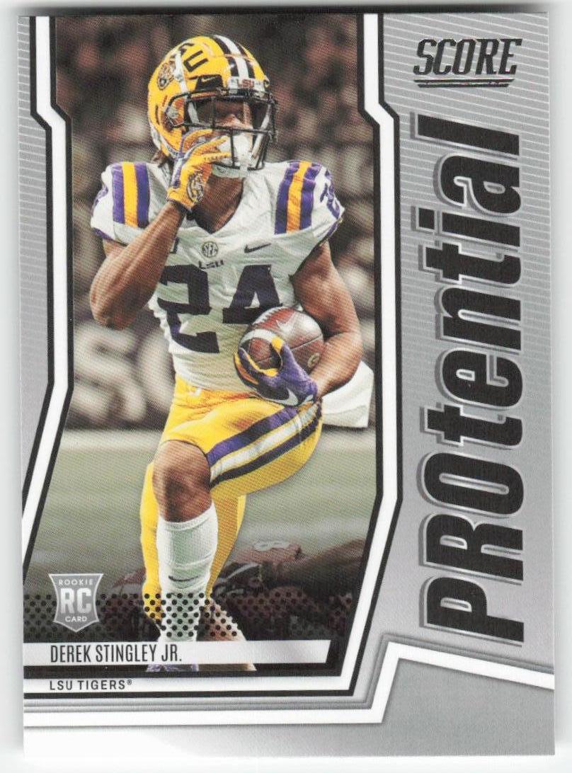 2022 Score #P-DS Derek Stingley Jr. PROtential LSU Tigers FB1-260