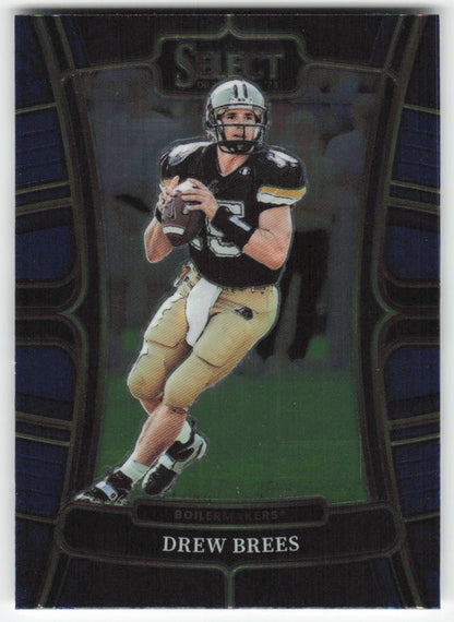 2023 Panini Select Draft Picks #89 Drew Brees Purdue Boilermakers FB1-265