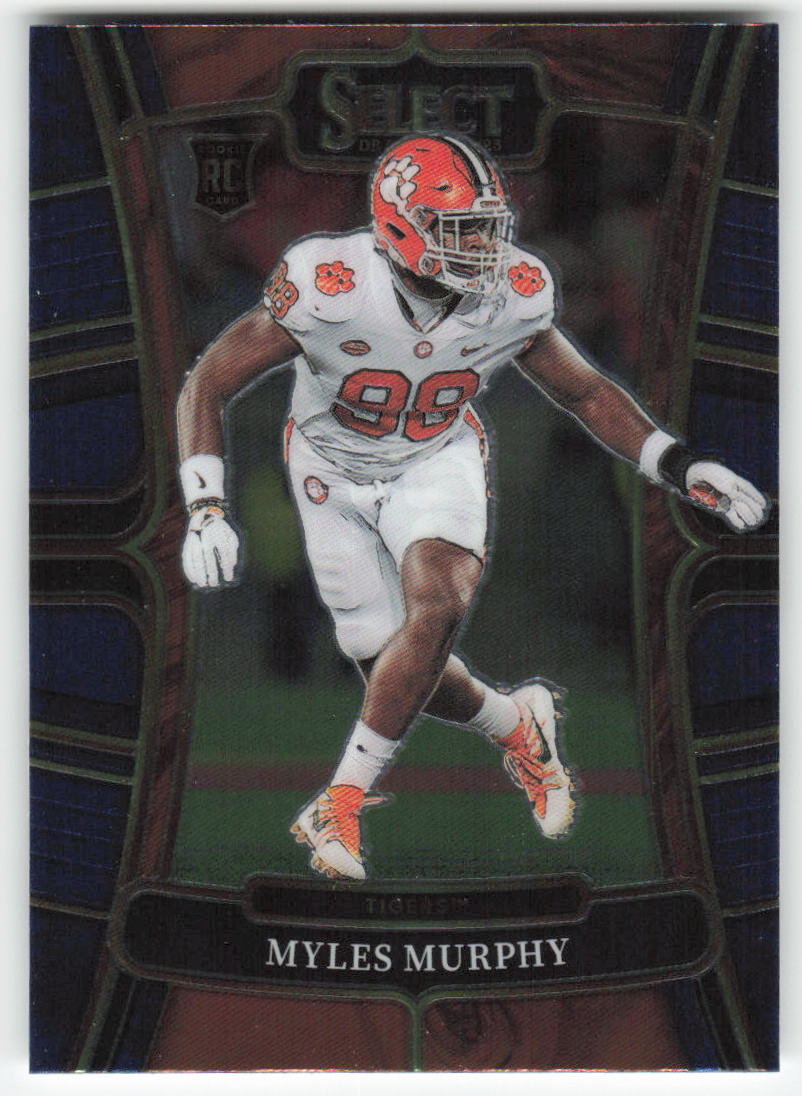 2023 Panini Select Draft Picks #11 Myles Murphy Clemson Tigers FB1-266