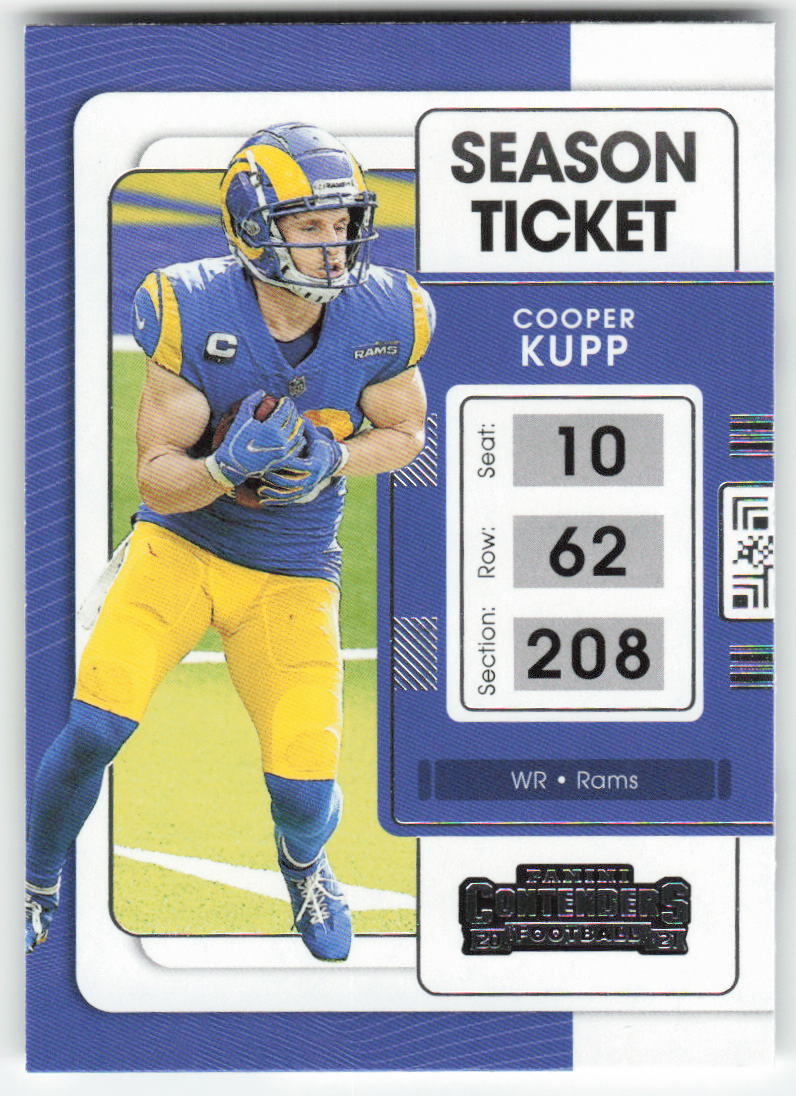 2021 Panini Contenders #55 Cooper Kupp Los Angeles Rams FB1-270