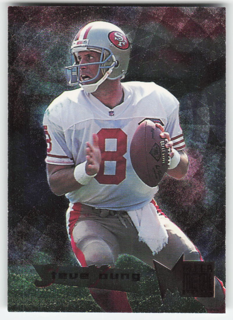 1995 Fleer Metal #179 Steve Young San Francisco 49ers FB1-286