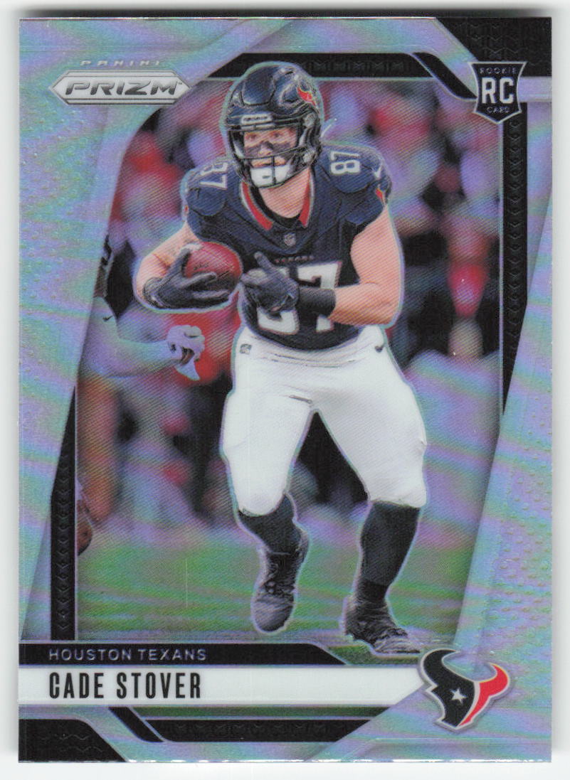 2024 Panini Prizm #318 Cade Stover Silver Houston Texans Rookie FB1-300
