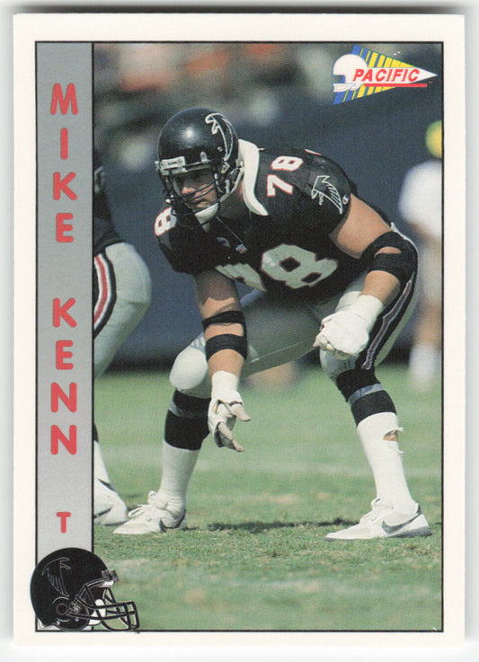 1992 Pacific #6 Mike Kenn Atlanta Falcons FB1-310