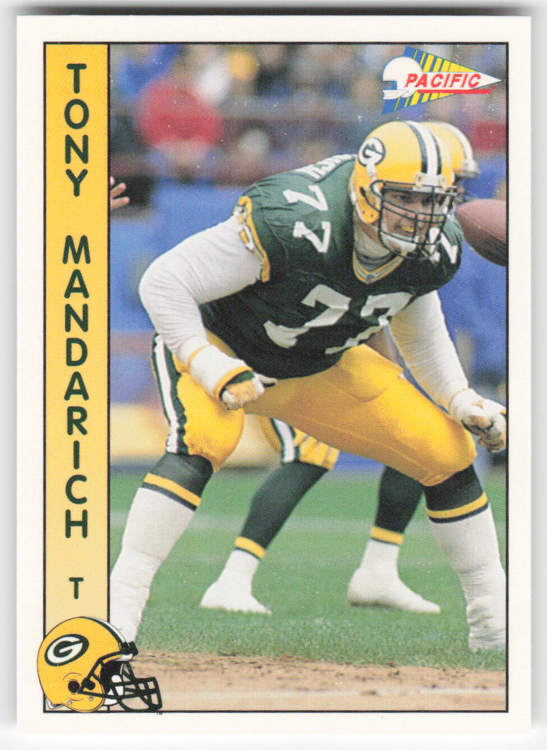 1992 Pacific #103 Tony Mandarich Green Bay Packers FB1-317