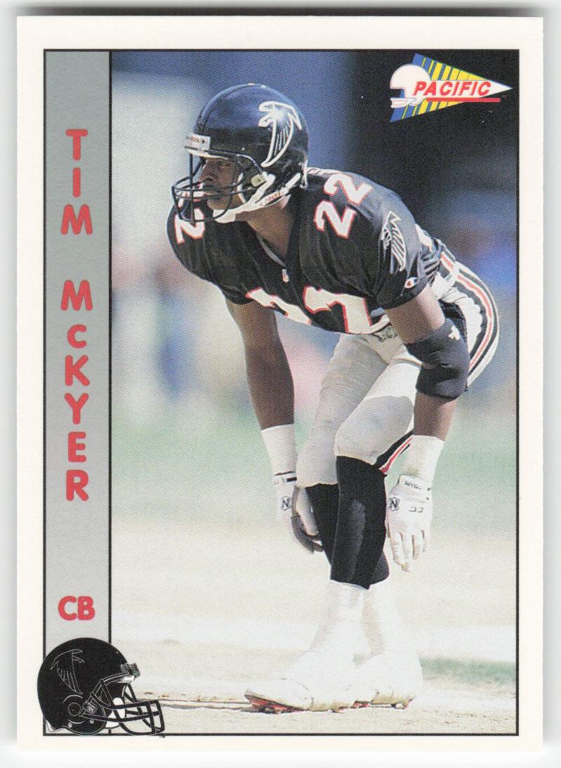 1992 Pacific #7 Tim McKyer Atlanta Falcons FB1-319