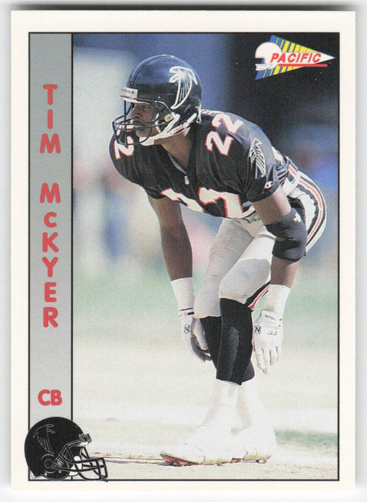 1992 Pacific #7 Tim McKyer Atlanta Falcons FB1-319
