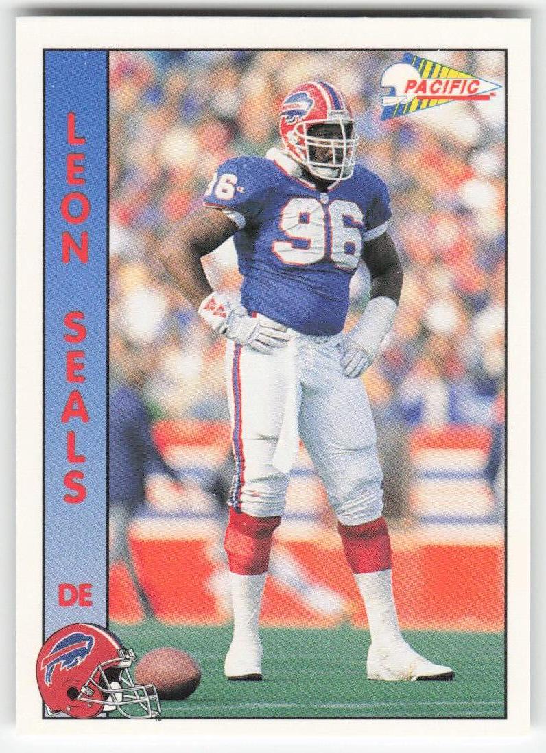 1992 Pacific #20 Leon Seals Buffalo Bills FB1-320
