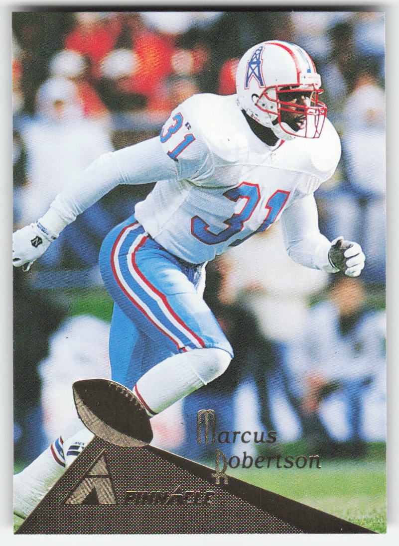 1994 Pinnacle #187 Marcus Robertson Houston Oilers FB1-326