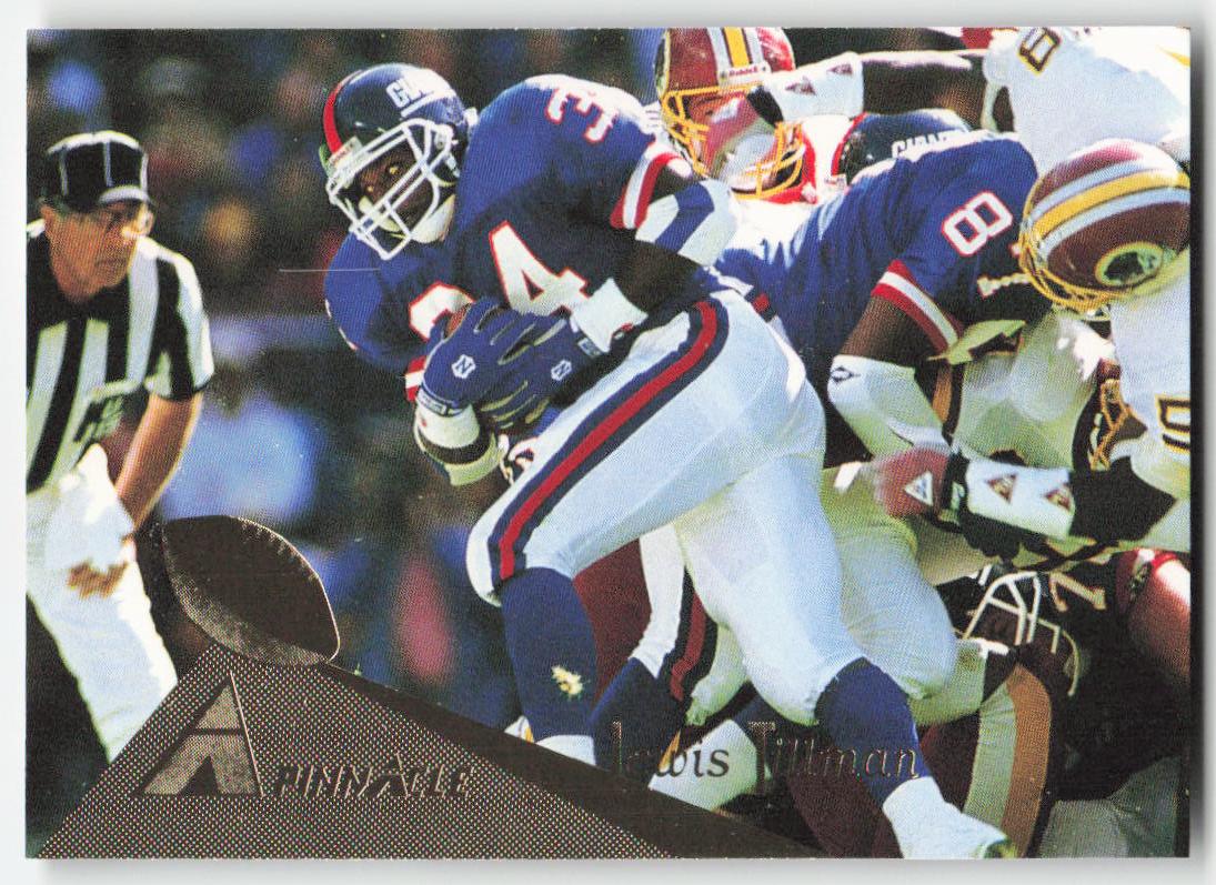 1994 Pinnacle #243 Lewis Tillman Chicago Bears FB1-332