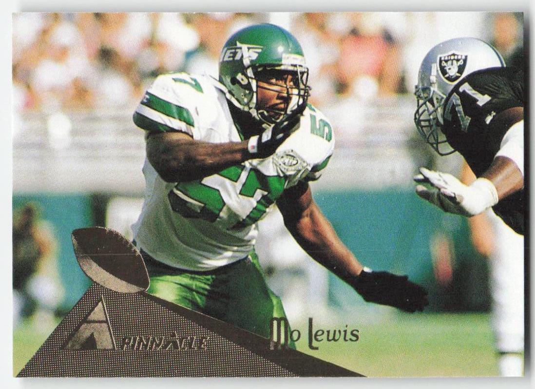 1994 Pinnacle #266 Mo Lewis New York Jets FB1-334