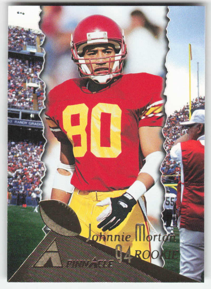 1994 Pinnacle #205 Johnnie Morton Detroit Lions Rookie FB1-339