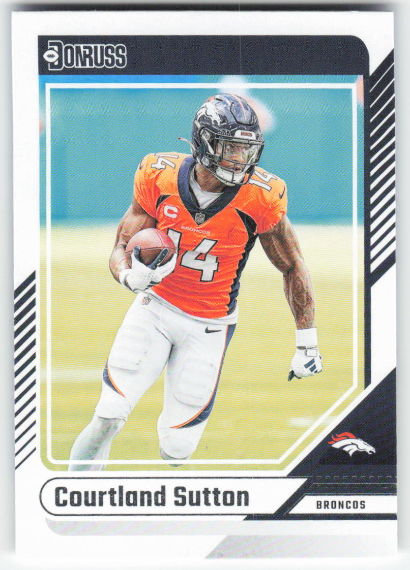2024 Donruss #134 Courtland Sutton Denver Broncos FB1-352