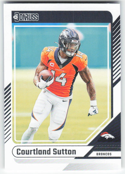 2024 Donruss #134 Courtland Sutton Denver Broncos FB1-352