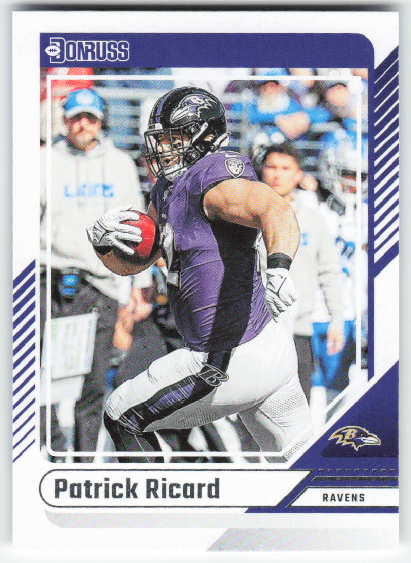 2024 Donruss #211 Patrick Ricard Baltimore Ravens FB1-356