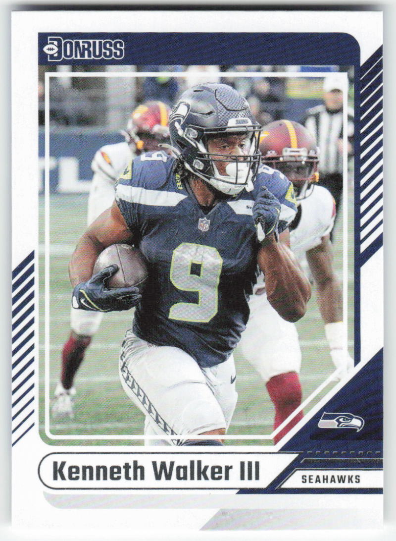 2024 Donruss #96 Kenneth Walker III Seattle Seahawks FB1-359