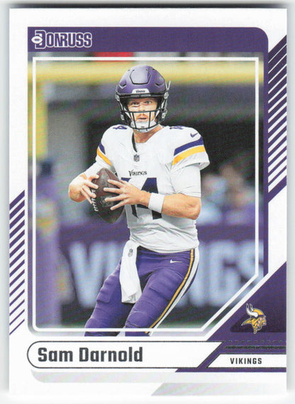2024 Donruss #180 Sam Darnold Minnesota Vikings FB1-362