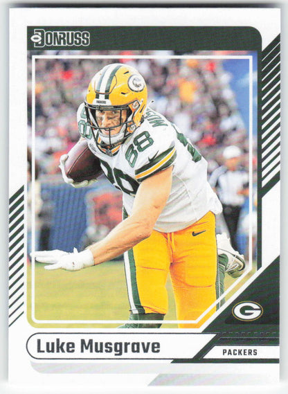 2024 Donruss #251 Luke Musgrave Green Bay Packers FB1-364