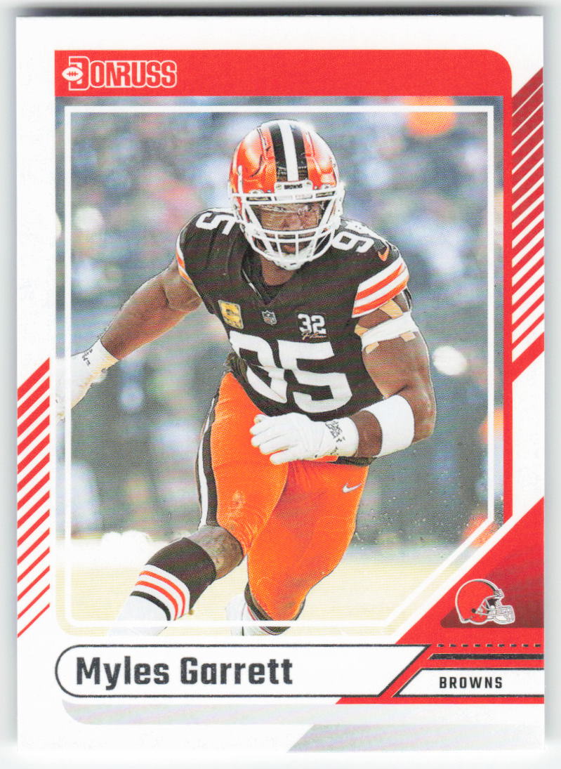 2024 Donruss #115 Myles Garrett Cleveland Browns FB1-371