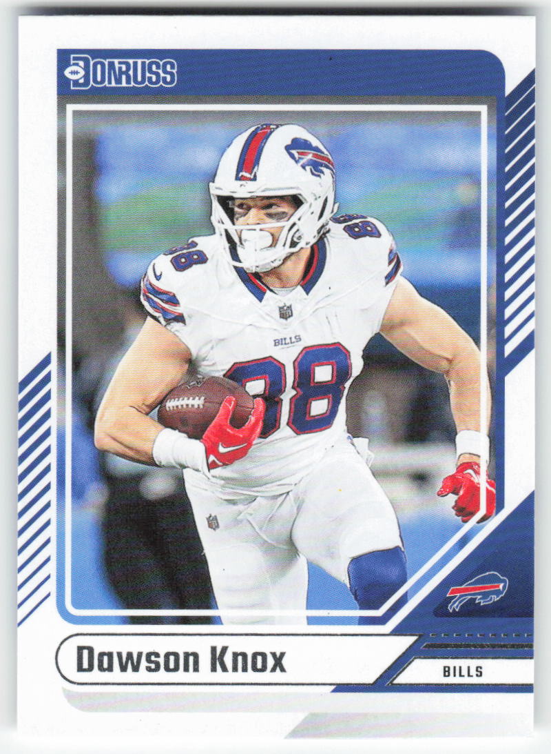 2024 Donruss #4 Dawson Knox Buffalo Bills FB1-373