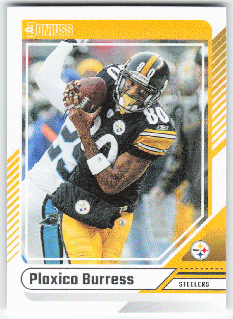2024 Donruss #88 Plaxico Burress Pittsburgh Steelers FB1-375