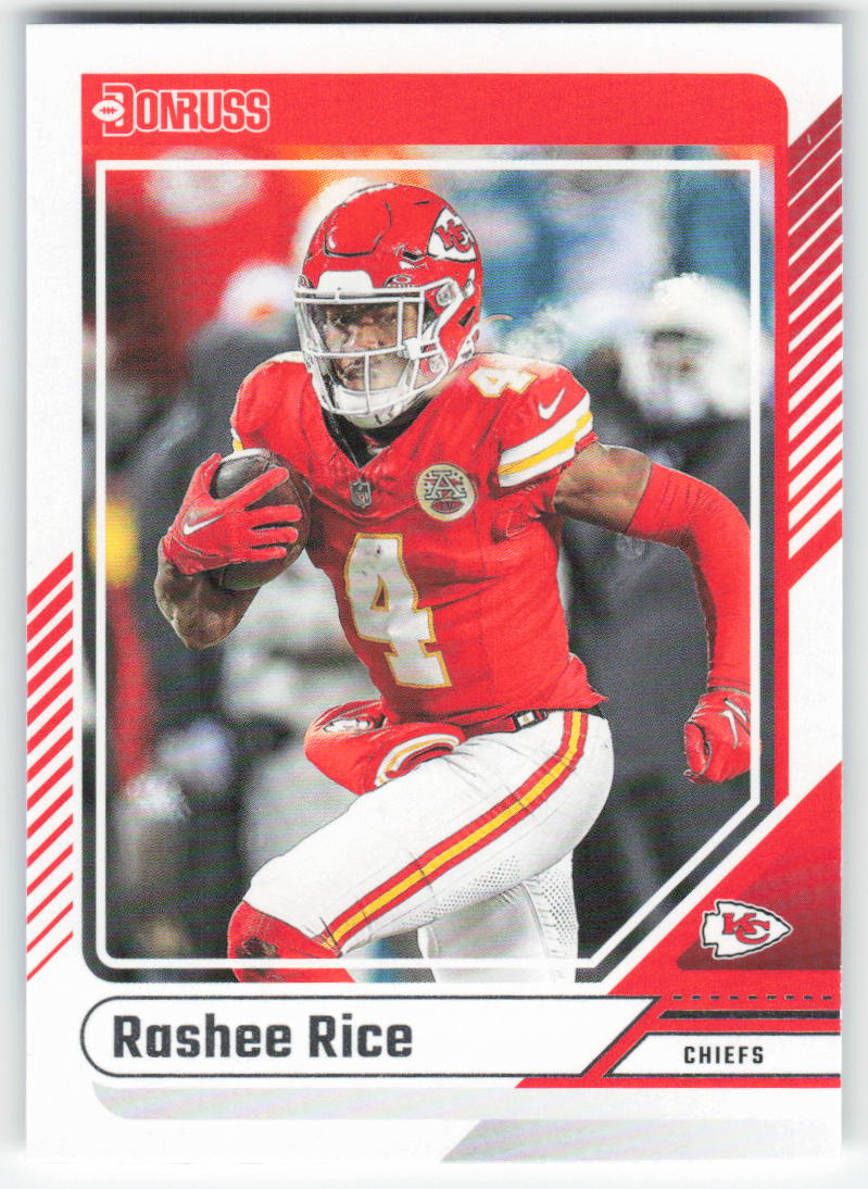 2024 Donruss #233 Rashee Rice Kansas City Chiefs FB1-378