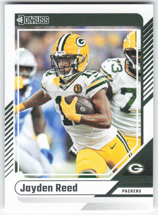2024 Donruss #242 Jayden Reed Green Bay Packers FB1-379