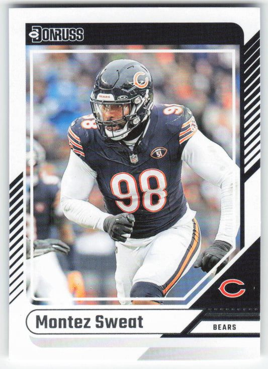 2024 Donruss #83 Montez Sweat Chicago Bears FB1-381